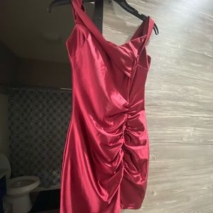 Brand new worn once . Silky dress